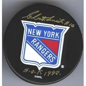 Clint Smith Autographed Hockey Puck:  Sports & Outdoors
