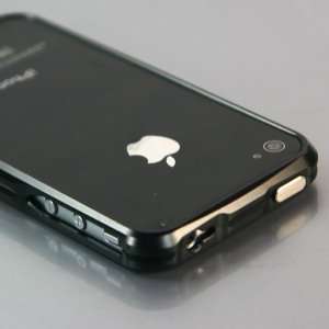  Black / Aluminum Metal Bumper Case / Cover / Skin / Shell for Apple 