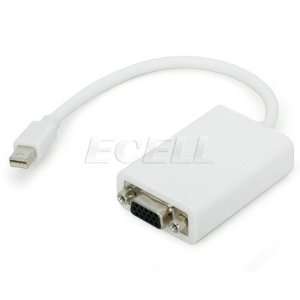   : Ecell   MINI DISPLAY PORT TO VGA ADAPTER FOR APPLE MAC: Electronics