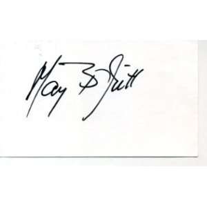  May Britt The Young Lions War & Peace Signed Autograph 