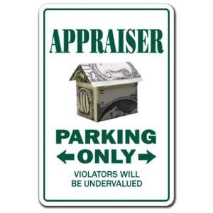   ~Novelty Sign~ parking signs appraise gift Patio, Lawn & Garden