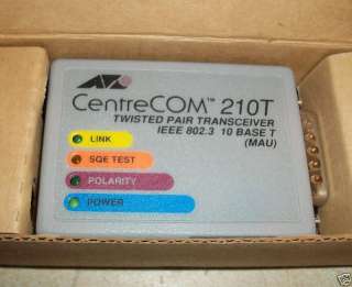 Allied Telesis CentreCOM Transceiver AT 210T 05 NEW  