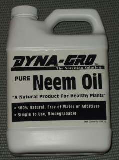 Dyna Gro Pure Neem Oil Pest Control   32oz  