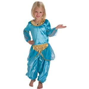  Jasmine Arabian Princess Dress up Halloween Costume Large 