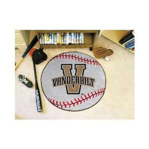  Vanderbilt Commodores 29 Round Baseball Mat Sports 