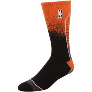 NBA Mission Crew Sock   Black/Orange 884837119568  