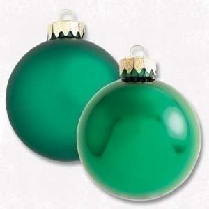  Club Pack of 88 Christmas Green Glass Ball Christmas 