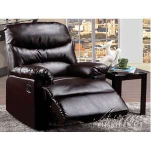  Arcadia Brown Bonded Leather Recliner