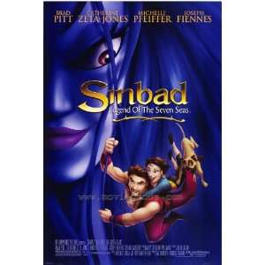  Sinbad Legend of the Seven Seas (2003) 27 x 40 Movie 