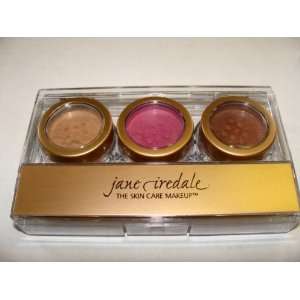  Jane Iredale 24 karat Tri color Shimmer Kit Beauty