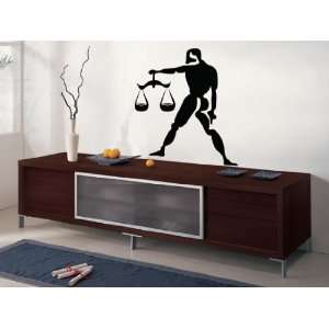   Wall Decal Sticker Libra Zodiac Sign 19 W X 21 H: Everything Else