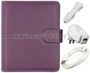   Cover for  Kindle Touch+USB 2.0 Cable+Car+Wall Charger  