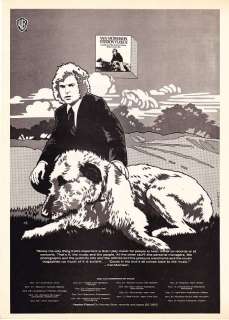 1974 Van Morrison Veedon Fleece Album promo print ad  