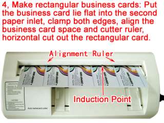 X2.1 Business Card Paper Cutter Slitter Offices  