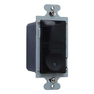  600W Vacancy Decorator Sensor Single Pole in Black: Home 