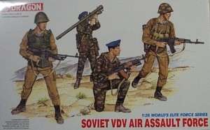 Dragon 1/35 Soviet VDV Air Assault Force Figures New  