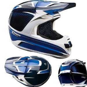  Thor Force Carbon Full Face Helmet X Small  Blue 