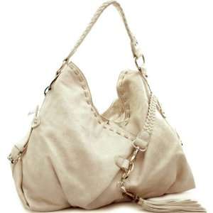  Cream Color Leather Look Purse: Everything Else