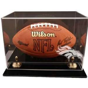  Denver Broncos Coachs Choice Football Display: Sports 