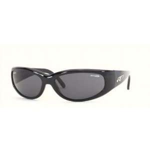  Arnette Catfish Sunglasses 4051 Shiny Black w/Grey Polar 