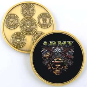 ARMY RANK LIEUTENANT COLONEL CHALLENGE COIN YP374