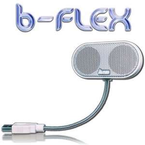  Portable USB Speaker Pc/mac White B flex 2: Electronics