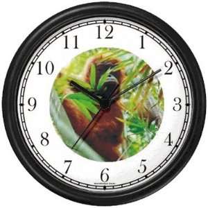  Orangutan Photo Great Ape Animal Wall Clock by WatchBuddy 