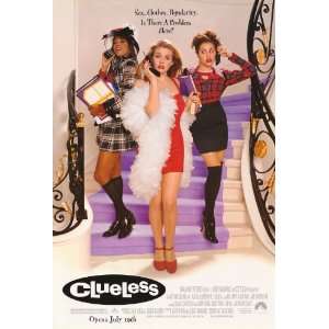  Clueless Poster Movie 27x40 Alicia Silverstone Stacey Dash 