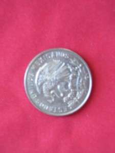 1964 Estados Unidos Mexicanos Cincuenta Centavos Coin  