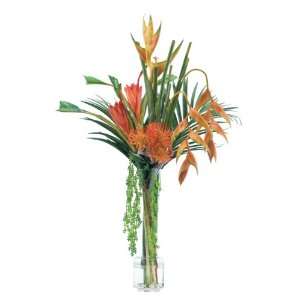  FAB Flowers Sunset Colors of Heliconia, Ginger, and Protea 