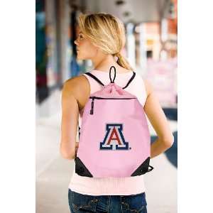  University of Arizona Pink Drawstring Bag Sports 