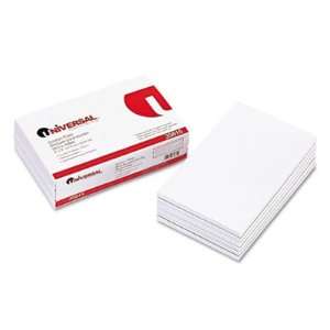  Scratch Pads, Unruled, 5 x 8, White, 12 100 Sheet Pads 