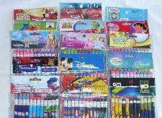 Wholesale 180 pcs Disney & Cartoon Character Pencil :o)  