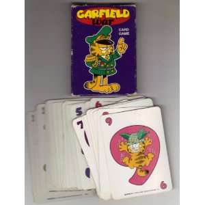  Vintage Garfield War Card Game 1978 