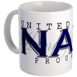  UNITED STATES NAVY, PROUD MOM Military Mug by  