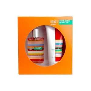  UNITED COLORS OF BENETTON EAU DE TOILETTE LOTION SET 