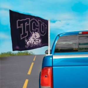  TCU Horned Frogs Truck Flag: Sports & Outdoors