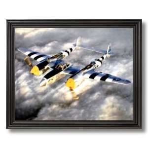 P 38 Lightning WWII Fighter Aircraft Jet Airplane Picture 