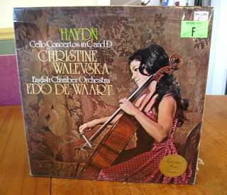 HAYDN cello concerto C & D, CHRISTINE WALEVSKA Philips 6500 383 mint 