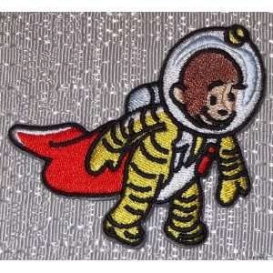  CURIOUS GEORGE in Space Suit Embroidered PATCH: Everything 