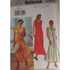  Butterick 3771 Misses Dress and Duster Sizes 20,22,24 