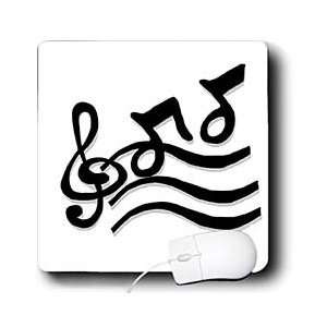  Music   G Clef and Musical Notes   Mouse Pads Electronics