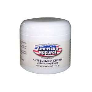   Natural Anti Blemish Cream 4 oz w/ Hidroquinone Skin Whitening Beauty