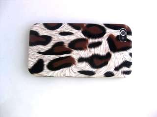 Brown Pattern Back Case Cover Skin for APPLE IPHONE 4G  
