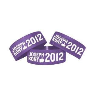  Joseph Kony 2012 (1pcs) Silicone Wristbands (PURPLE 