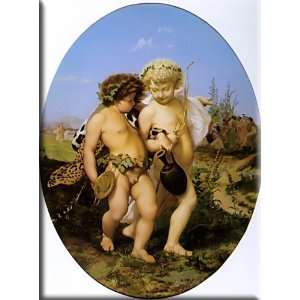   Cupid 22x30 Streched Canvas Art by Gerome, Jean Leon