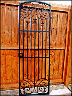 The Custom Saint Charles Iron Wine Cellar Door or Gate  