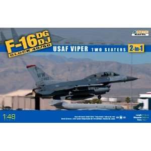  Kinetic 1/48 F16DG/DJ Block 40/50 USAF Viper Two Seater 