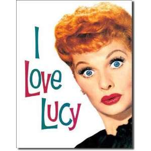  Tin Sign: Lucy   I Love Lucy by unknown. Size 16.00 X 12 