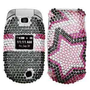  Twin Stars Diamante Protector Faceplate Cover For LG VN150 